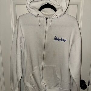 Catalina White Men's Hoodie